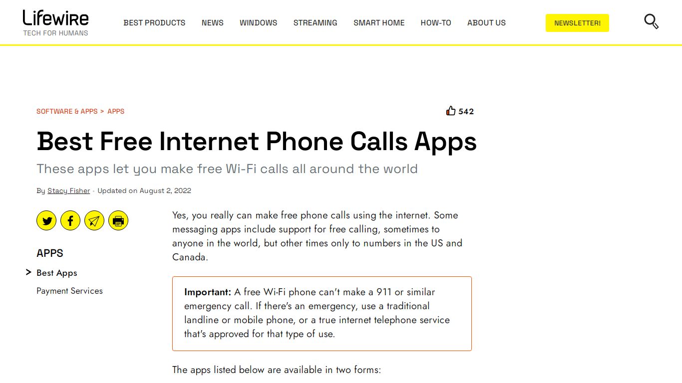 Best Free Internet Phone Calls Apps - Lifewire